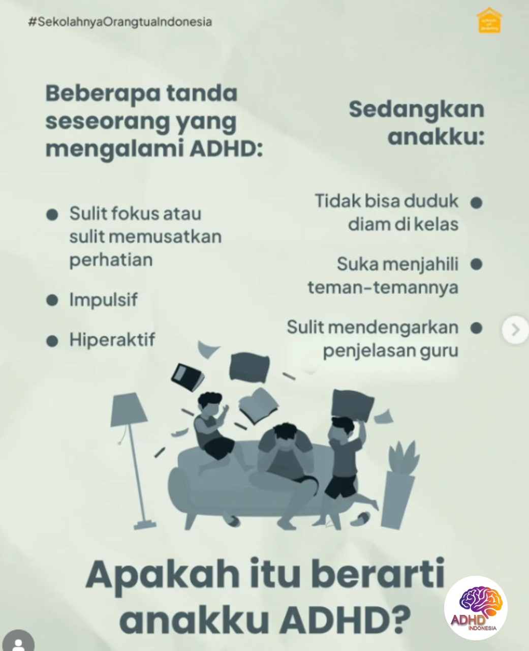 Ciri dan Gejala ADHD pada Anak Usia Dini di Kabupaten Pasaman Barat